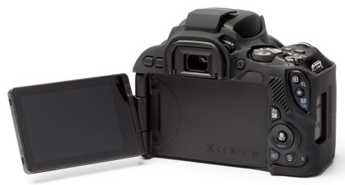 easyCover Canon EOS 200D / EOS 250D tok (black) (ECC200DB)