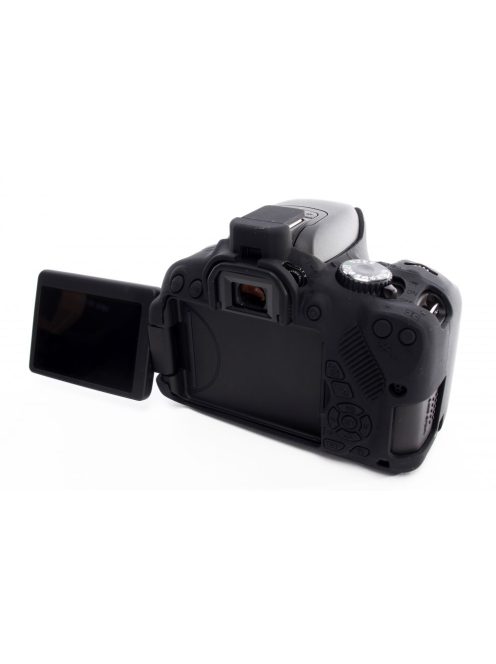 easyCover Kameraschutz für Canon EOS 650D / 700D, schwarz (ECC650DB)