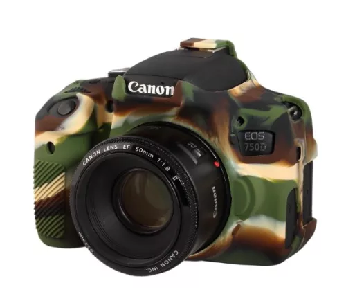 easyCover camera case for Canon EOS 750D, camouflage (ECC750DC)