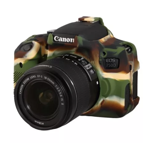 easyCover camera case for Canon EOS 750D, camouflage (ECC750DC)