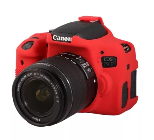 easyCover camera case for Canon EOS 750D, red (ECC750DR)