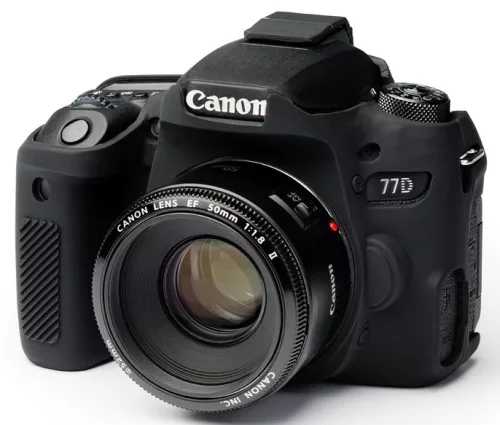 easyCover camera case for Canon EOS 77D, black (ECC77DB)