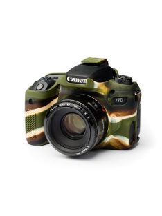   easyCover Kameraschutz für Canon EOS 77D, camouflage (ECC77DC)