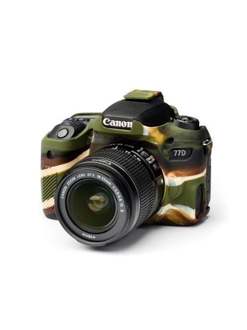 easyCover Kameraschutz für Canon EOS 77D, camouflage (ECC77DC)