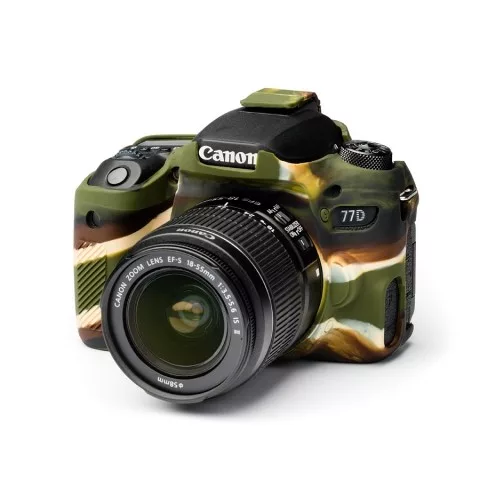 easyCover camera case for Canon EOS 77D, camouflage (ECC77DC)