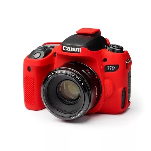 easyCover camera case for Canon EOS 77D, red (ECC77DR)