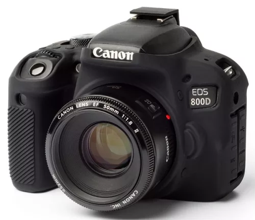 easyCover camera case for Canon EOS 800D, black (ECC800DB)