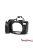 easyCover Kameraschutz für Canon EOS 80D, schwarz (ECC80DB)