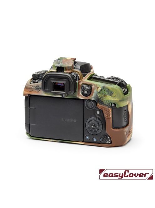 easyCover camera case for Canon EOS 80D, camouflage (ECC80DC)
