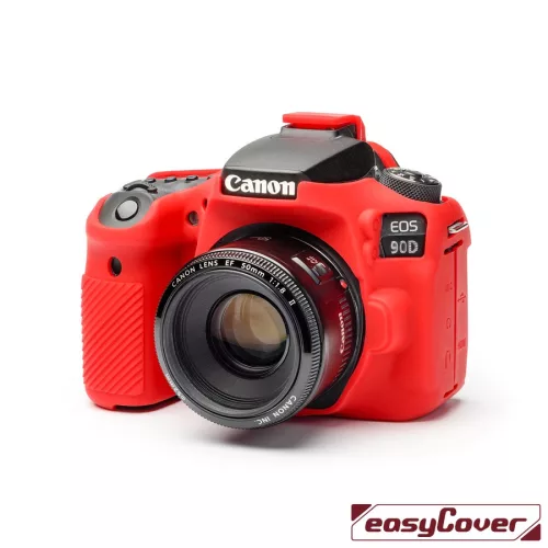 easyCover camera case for Canon EOS 80D, red (ECC80DR)