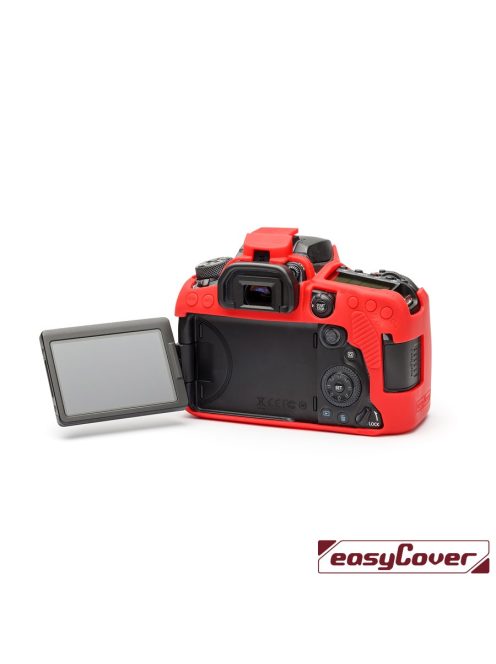 easyCover Kameraschutz für Canon EOS 80D, rot (ECC80DR)