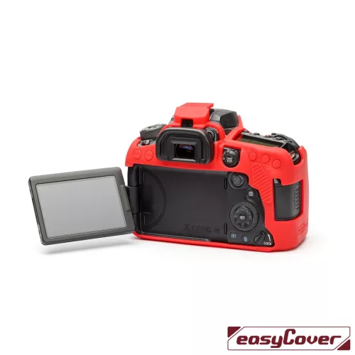 easyCover camera case for Canon EOS 80D, red (ECC80DR)