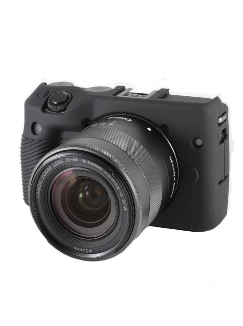 easyCover Kameraschutz für Canon EOS M3, schwarz (ECCM3B)