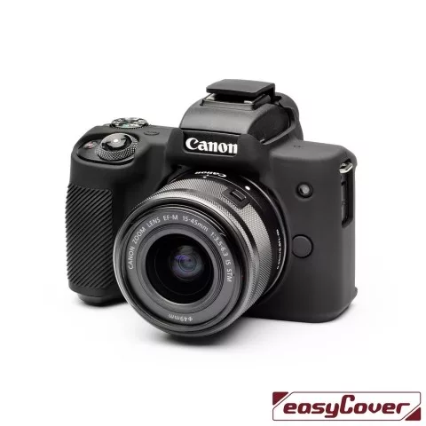 easyCover camera case for Canon EOS M50, black (ECCM50B)