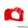 easyCover camera case for Canon EOS RP, red (ECCRPR)