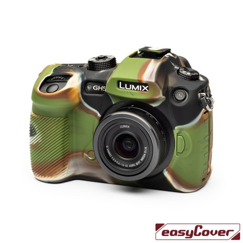 easyCover camouflage camera case for Panasonic GH5 / GH5s (ECPGH5C)