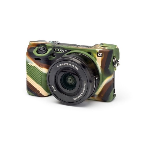 easyCover camouflage camera case for Sony A6000 / A6300 / A6400 (ECSA6300C)