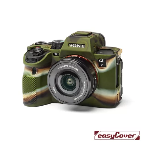easyCover Sony A7 V tok (green camouflage) (ECSA7M4)