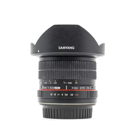 Samyang 8mm / 3.5 UMC CSII (for Canon EOS - APS-C) (HASZNÁLT - SECOND HAND)