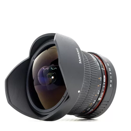 Samyang 8mm / 3.5 UMC CSII (for Canon EOS - APS-C) (HASZNÁLT - SECOND HAND)