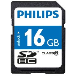 PHILIPS SDHC™ 16GB memóriakártya (C10) (FM16SD45B)