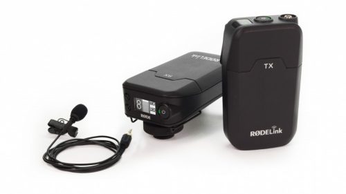 RODE Filmmaker Kit mikrofon készlet vevővel, adóval, csíptetős és kézi mikrofonnal