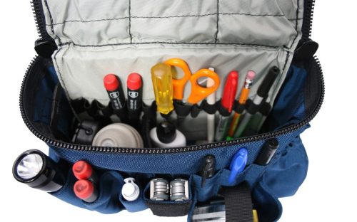 Porta Brace ACB-3 Assistant Cameraman övtáska - kék színű