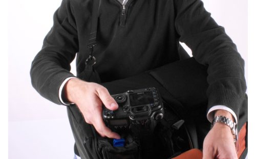 Porta Brace BK-HIVE Camera Hive™ hátizsák - fekete színű