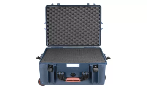 Porta Brace PB-2650F gurulós bőrönd - kék színű