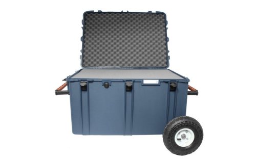 Porta Brace PB-2850FORX gurulós bőrönd - kék színű