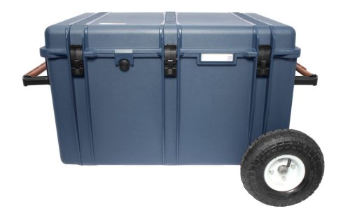 Porta Brace PB-2850FORX gurulós bőrönd - kék színű