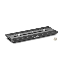   Gitzo quick release plate, long D profile with rubber grip (GS5370LDR)