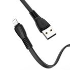 HOCO (USB-A to Lightning) “X40 Noah” töltő adatkábel (1m) (black) (HC711656)