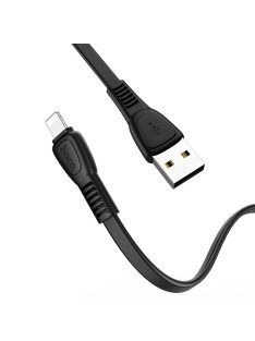   HOCO (USB-A to Lightning) “X40 Noah” töltő adatkábel (1m) (black) (HC711656)