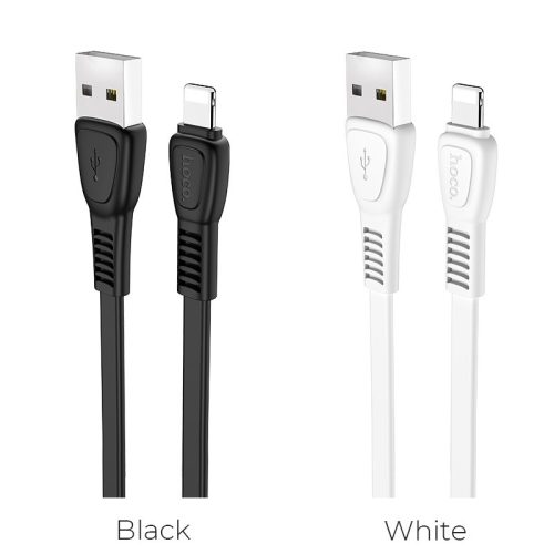 HOCO (USB-A to Lightning) “X40 Noah” töltő adatkábel (1m) (black) (HC711656)