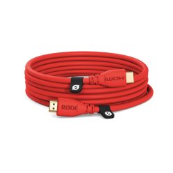 RODE HDMI // HDMI PREMIUM kábel (3m) (red) (HDMICABLE3M-R)
