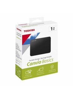   TOSHIBA - 2.5" külső HDD (1TB) - Canvio Basics (HDTB410EK3AA)