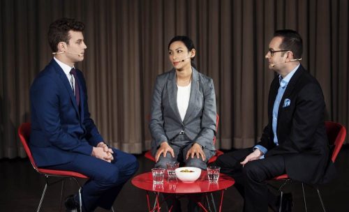 RODE HS2 fejmikrofon - bézs színű