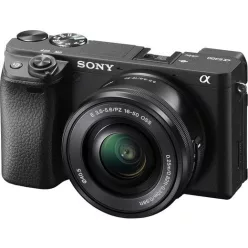   Sony α6400 váz + 16-50mm objektív (black) (ILCE6400LB.CEC)