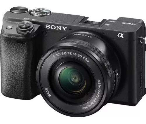 Sony α6400 váz + 16-50mm objektív (black) (ILCE6400LB.CEC)