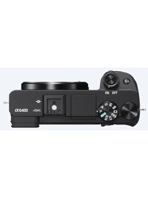 Sony α6400 váz + 16-50mm objektív (black) (ILCE6400LB.CEC)