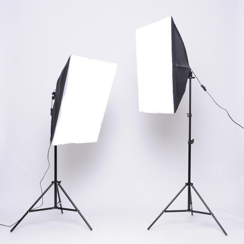 JACKAL Softbox szett 2x135W, 2x2m állvánnyal