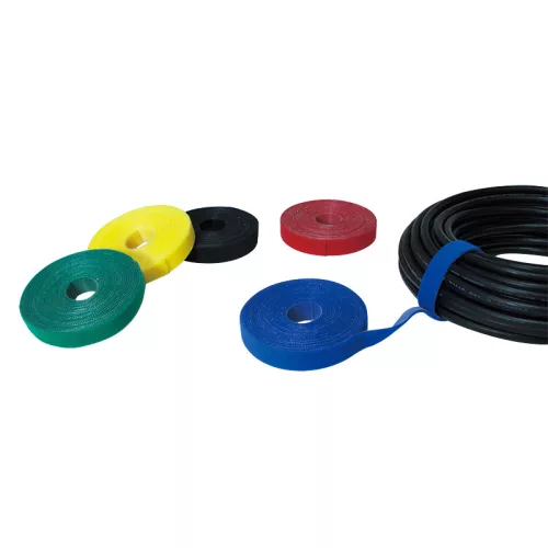 LogiLink vágható tépőzáras kábelkötegelő (4m x 16mm) (fekete/black) (KAB0050)