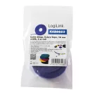 LogiLink vágható tépőzáras kábelkötegelő (4m x 16mm) (kék/blue) (KAB0053)