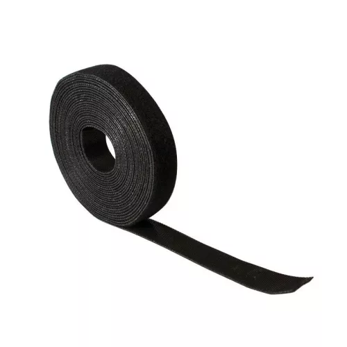 LogiLink vágható tépőzáras kábelkötegelő (10m x 20mm) (fekete/black) (KAB0055)