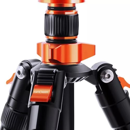 K&F CONCEPT KF09.087V4 ÁLLVÁNY + MONOPOD, ELFORGATHATÓ KÖZÉPOSZLOPPAL (KF09.087V4)
