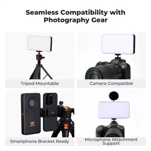 K&F Concept 12W RGB LED lámpa (KF34.052)