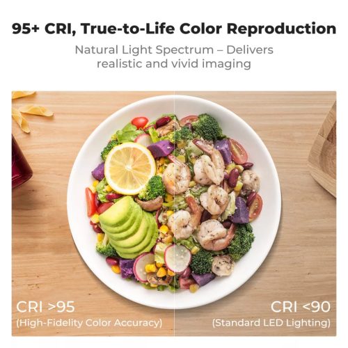 K&F Concept 12W RGB LED lámpa (KF34.052)