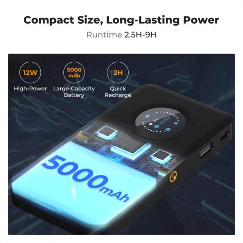 K&F Concept 12W RGB LED lámpa (KF34.052)