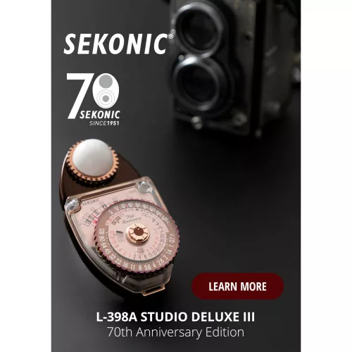 SEKONIC Studio Deluxe lll 70th Anniversary Edition